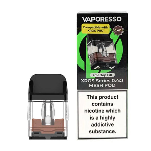 Vaporesso Xros 0.4 Ohm Replacement Pods Pack of 4