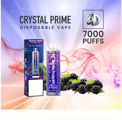 Crystal Prime 7000 Disposable Vape Box of 10