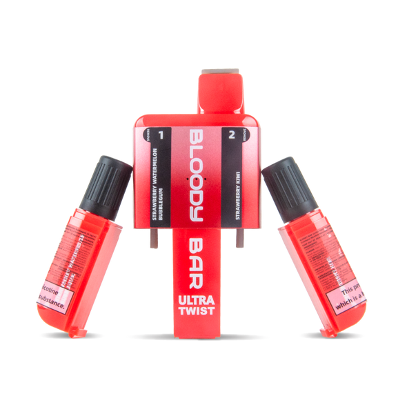 Bloody Bar Ultra Twist 20000 Puffs Dual Flavours Pack Of 5