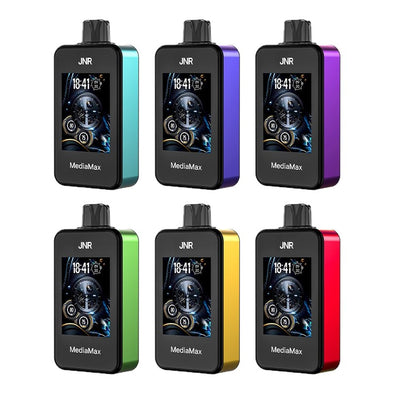 JNR Media Max 40K Disposable Vape Box of 5